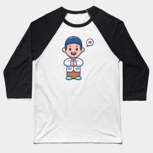 Moslem boy greeting Baseball T-Shirt